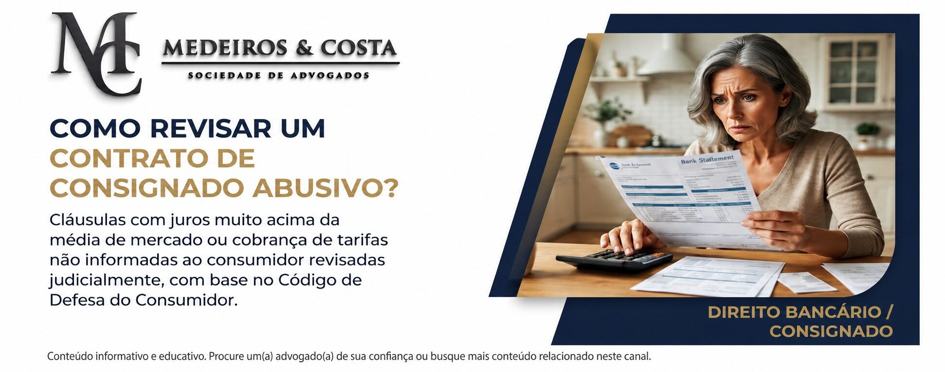Direito Bancário - Consignado -Banner