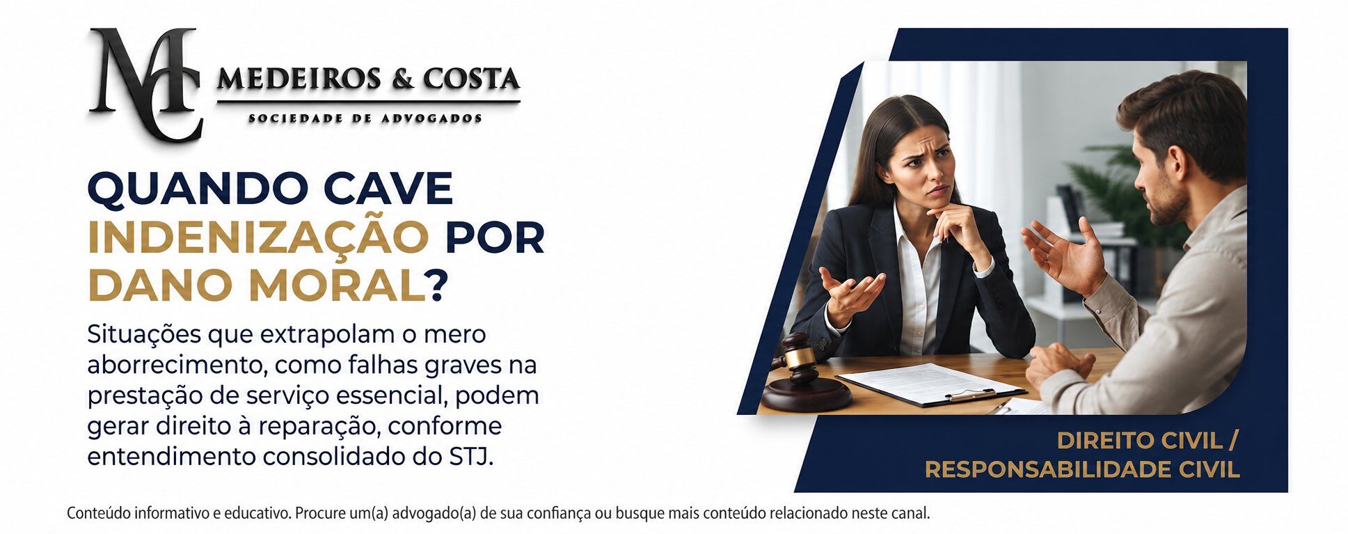 Direito Civil - Responsabilidade Civil -Banner