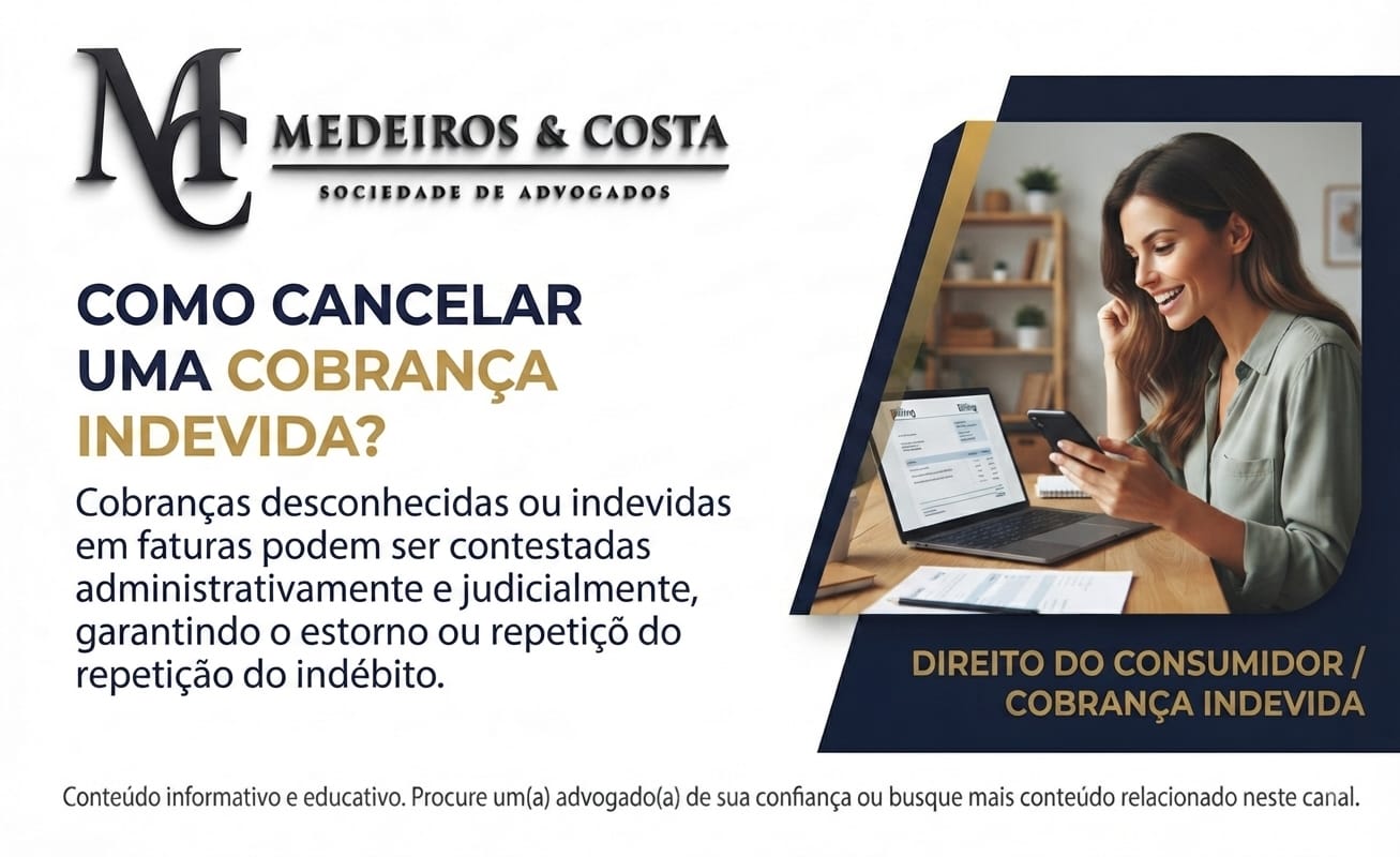 Direito Consumidor - Cobrança Indevida